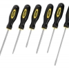 Stanley 6-Piece Standard Fluted Screwdriver Set 