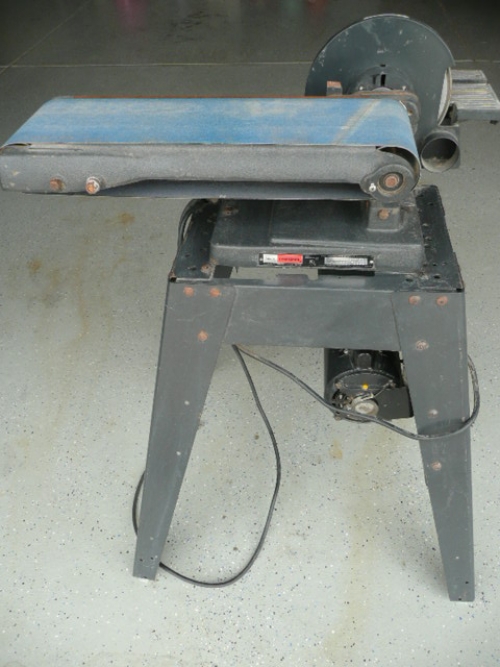 Sander Craftsman belt sander on stand in Parker, CO 80134