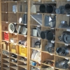 Wall of plumbing and ventilation