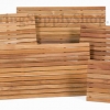 Bathroom and Shower Teak Wood Mat 
