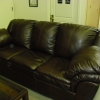 Custom Made Leather Couch&Loveseat