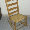 Wood & Wicker Rocker